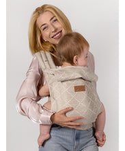 Load image into Gallery viewer, ISARA Quick Half Buckle Carrier - Au Naturel - 55% linen, 45% organic cotton