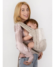 Load image into Gallery viewer, ISARA Quick Half Buckle Carrier - Au Naturel - 55% linen, 45% organic cotton