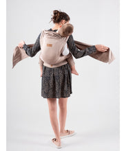 Load image into Gallery viewer, ISARA Quick Half Buckle Carrier - Caffe Latte - 100% cotton