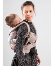 Load image into Gallery viewer, ISARA Quick Half Buckle Carrier - Caffe Latte - 100% cotton