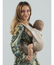 Ladda upp bild till gallerivisning, ISARA Quick Half Buckle Carrier - Champagne Velvet - insidan 100% ekologisk bomull