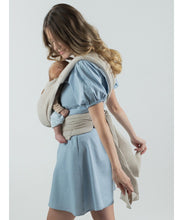 Laden Sie das Bild in den Galerie-Viewer, ISARA Quick Half Buckle Carrier - Cream Waffle - 100% ekologisk bomull