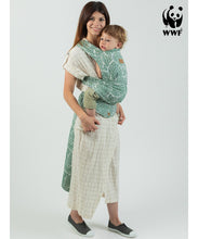 Ladda upp bild till gallerivisning, ISARA Quick Half Buckle Carrier - Majestic Green Forest - 100% ekologisk bomull