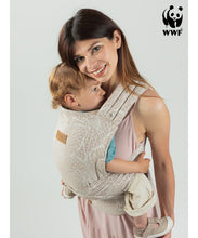 Ladda upp bild till gallerivisning, ISARA Quick Half Buckle Carrier - Majestic Ivory Forest - 100% ekologisk bomull