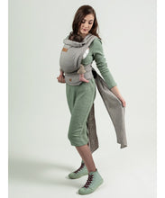 Laden Sie das Bild in den Galerie-Viewer, ISARA Quick Half Buckle Carrier - Misty Linen - 100% linne