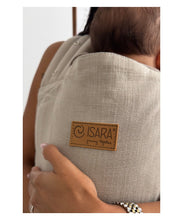 Ladda upp bild till gallerivisning, ISARA Quick Half Buckle Carrier - Sandstone Linen - 100% linne