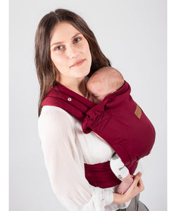 ISARA Quick Half Buckle Carrier - Scarlet - 100% bomull