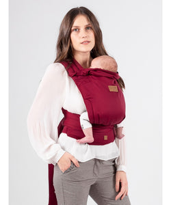 ISARA Quick Half Buckle Carrier - Scarlet - 100% bomull