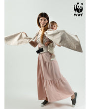 Ladda upp bild till gallerivisning, ISARA QuickTie Carrier - Majestic Ivory Forest - 100% ekologisk bomull