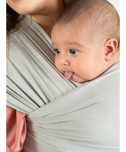 Load image into Gallery viewer, ISARA Stretchy wrap Baby Sling - Silver Grey