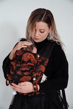 Load image into Gallery viewer, Flip Baby Carrier - Skulls x Florian - 56% bamboo viscose, 41% organic cotton, 2% lurex, 1% polyester
