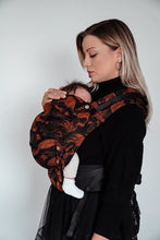 Load image into Gallery viewer, Flip X Baby Carrier - Skulls x Florian - 56% bamboo viscose, 41% organic cotton, 2% lurex, 1% polyester