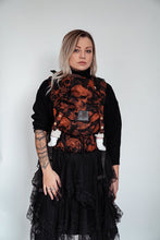 Load image into Gallery viewer, Flip X Baby Carrier - Skulls x Florian - 56% bamboo viscose, 41% organic cotton, 2% lurex, 1% polyester