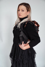 Load image into Gallery viewer, Onbu Baby Carrier - Skulls x Florian - 56% bamboo viscose, 41% organic cotton, 2% lurex, 1% polyester