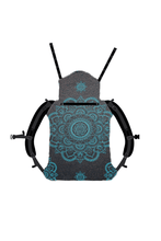 Load image into Gallery viewer, Onbu Baby Carrier - Mandala Mermaid - 50% bamboo viscose, 49% organic cotton, 1% polyester
