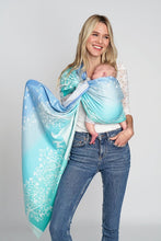 Load image into Gallery viewer, KOKADI Ring Sling - Max in Wonderland - 60% organic cotton, 40% bamboo viscose