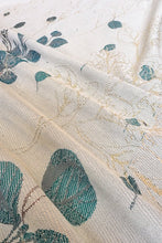 Load image into Gallery viewer, KOKADI Woven Baby Wrap - Golden Eucalyptus - 59% organic cotton, 40% bamboo viscose, 1% polyester