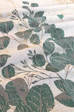 Load image into Gallery viewer, KOKADI Woven Baby Wrap - Golden Eucalyptus - 59% organic cotton, 40% bamboo viscose, 1% polyester