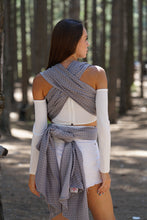 Load image into Gallery viewer, KOKADI Woven Baby Wrap - Heart2Heart Stone - 100% organic cotton