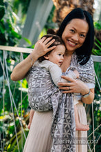 Load image into Gallery viewer, Ring Sling - HEXAFLOWERS - MIRROR - 55% cotton, 45% Tencel™