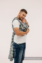 Laden Sie das Bild in den Galerie-Viewer, Lenny Lamb Woven Baby Wrap/Vävd sjal - CLOCKWORK - FIX IT - 100% bomull