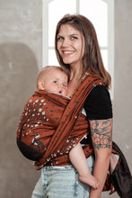 Load image into Gallery viewer, KOKADI Woven Baby Wrap - Miracle Fox Kim - 50% organic cotton, 50% bamboo viscose