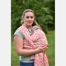 Load image into Gallery viewer, Yaro vävd sjal - La Vita Duo Coral Natural Aloe - 70% bomull, 30% Aloe garn - Utförsäljning!