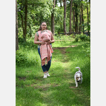 Load image into Gallery viewer, Yaro vävd sjal - La Vita Duo Coral Natural Aloe - 70% bomull, 30% Aloe garn - Utförsäljning!