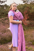 Laden Sie das Bild in den Galerie-Viewer, Yaro vävd sjal - Dandy Duo Black Green Pink Repreve Wool Blend - 40% bomull, 30% repreve, 20% merinoull, 10% silke - Utförsäljning!