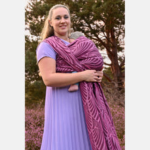 Laden Sie das Bild in den Galerie-Viewer, Yaro vävd sjal - Dandy Duo Black Green Pink Repreve Wool Blend - 40% bomull, 30% repreve, 20% merinoull, 10% silke - Utförsäljning!