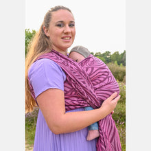 Laden Sie das Bild in den Galerie-Viewer, Yaro vävd sjal - Dandy Duo Black Green Pink Repreve Wool Blend - 40% bomull, 30% repreve, 20% merinoull, 10% silke - Utförsäljning!