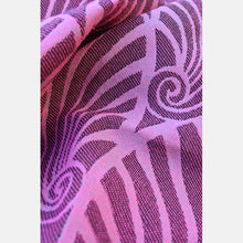 Laden Sie das Bild in den Galerie-Viewer, Yaro vävd sjal - Dandy Duo Black Green Pink Repreve Wool Blend - 40% bomull, 30% repreve, 20% merinoull, 10% silke - Utförsäljning!