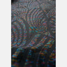 Load image into Gallery viewer, Yaro vävd sjal - Dandy Duo Black Laser Tencel Seacell - 55% bomull, 35% tencel, 10% seacell