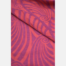 Laden Sie das Bild in den Galerie-Viewer, Yaro vävd sjal - Dandy Duo Fuchsia Purple Orange Modal Linen - 40% bomull, 30% modal, 30% linne - Utförsäljning!