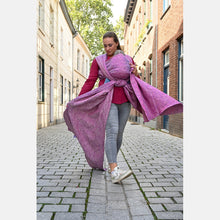 Load image into Gallery viewer, Yaro vävd sjal - Elvish Duo Pink Turkis Grey Tencel - 80% bomull, 20% tencel - Utförsäljning!