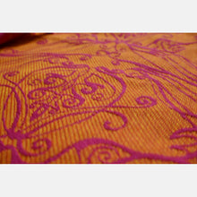 Load image into Gallery viewer, Yaro ringsjal - Elvish Duo Yellow Pink Orange Ring Sling - 100% bomull - Utförsäljning!