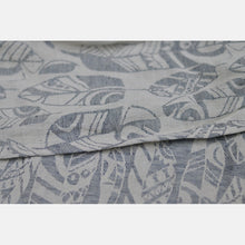 Load image into Gallery viewer, Yaro woven wrap - Four Winds Light-Grey Delave Linen - 60% cotton, 40% linen