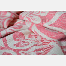 Load image into Gallery viewer, Yaro ring scarf - La Vita Duo Coral Natural Aloe Ring Sling - 70% cotton, 30% Aloe yarn