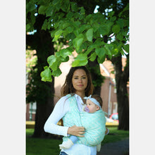 Load image into Gallery viewer, Yaro woven wrap - La Vita Mint - 100% cotton