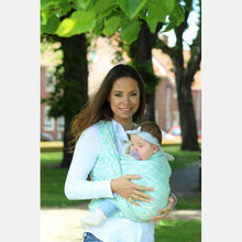 Load image into Gallery viewer, Yaro woven wrap - La Vita Mint - 100% cotton