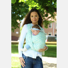 Load image into Gallery viewer, Yaro woven wrap - La Vita Mint - 100% cotton