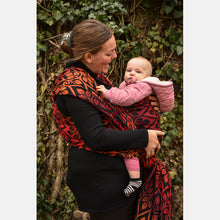 Load image into Gallery viewer, Yaro vävd sjal - La Vita Trinity Firebird Rainbow High Wool - 50% bomull, 50% merinoull - Utförsäljning!