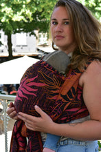 Laden Sie das Bild in den Galerie-Viewer, Yaro ringsjal - Oasis Duo Black Pink Bronze Ring Sling - 100% bomull