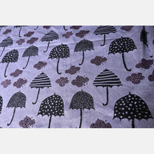 Load image into Gallery viewer, Yaro ring sling - Rainfall Duo Black Lavender White Seacell Ring Sling - 90% cotton, 10% seacell