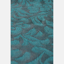 Load image into Gallery viewer, Yaro Ring Sling - Rococo Petrol Bordeaux Wool Ring Ring Sling - 60% Cotton, 40% Merino Wool