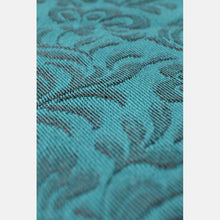 Load image into Gallery viewer, Yaro Ring Sling - Rococo Petrol Bordeaux Wool Ring Ring Sling - 60% Cotton, 40% Merino Wool