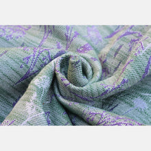 Load image into Gallery viewer, Yaro Woven Wrap - Terra Duo Violet Olive Flame - 100% cotton