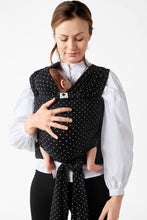 Ladda upp bild till gallerivisning, Coracor Small Dot Black trikåsjal