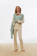 Ladda upp bild till gallerivisning, Coracor Big Dot Green trikåsjal