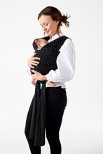 Ladda upp bild till gallerivisning, Coracor Small Dot Black trikåsjal